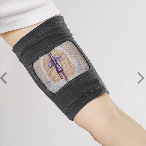 Care wear ultra-soft Antimicrobial PICC Line Cover. Fits 15”-17” Bicep, Unisex - Picture 2 of 7